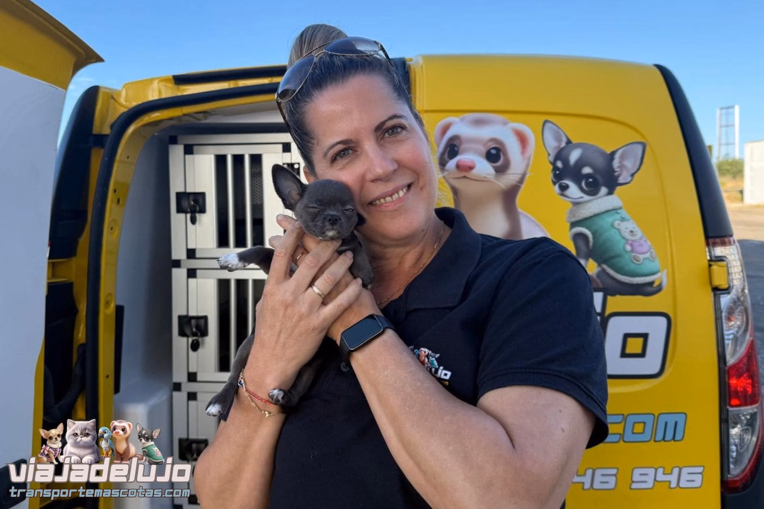 servicio exclusivo de transporte de mascotas compartido